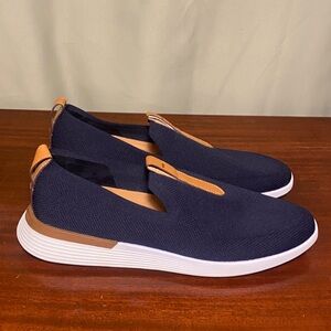 Wolf & Shepherd SwiftKnit Derby Shoes  Blue Knit Dress Casual Unisex Men 13/ W15